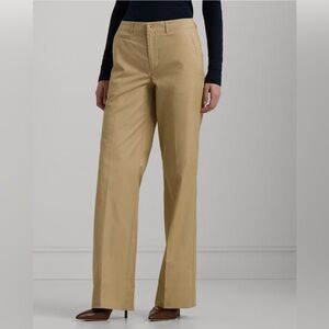 Express design studio women’s size 36/32 flare leg‎ twill trousers.